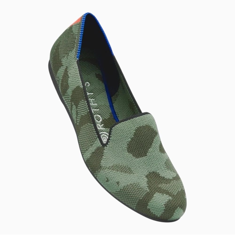 ROTHY’s Shoes  Flat Woman Camo Color Round Toe  Size 6